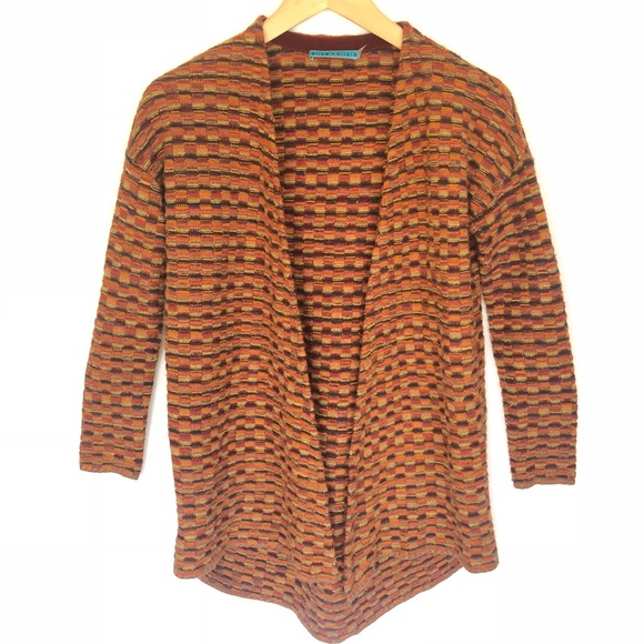Alice + Olivia Sweaters - Alice + Olívia Square Knit Open Cardigan XS